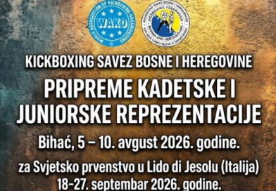 ZAVRŠNE PRIPREME REPREZENTACIJE ZA SVJETSKO PRVENSTVO